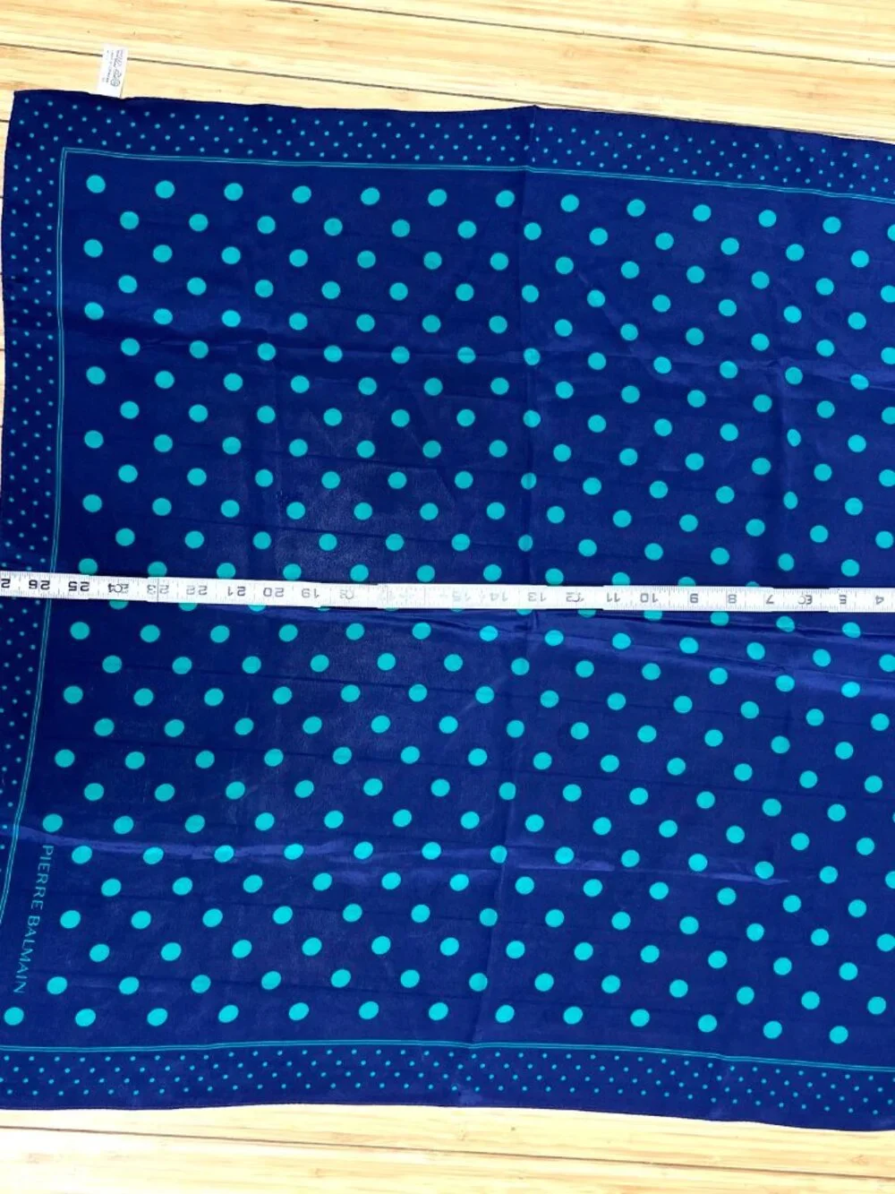 Pierre Balmain 100% Silk Scarf 26